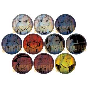 Bungo Stray Dogs: Holographic Badges (Season 2 Ver.) (10 Packs Box) [Bellhouse]