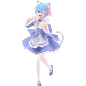Coreful Figure: Re:Zero Starting Life in Another World - Rem (Cat Ears Maid Ver.) (2nd Hand) [Taito]