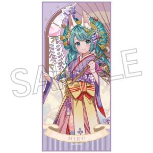 Hatsune Miku: Face Towel - Hyakki Yagyo ~Reien~ (White Fox Ver.) [Twincre]