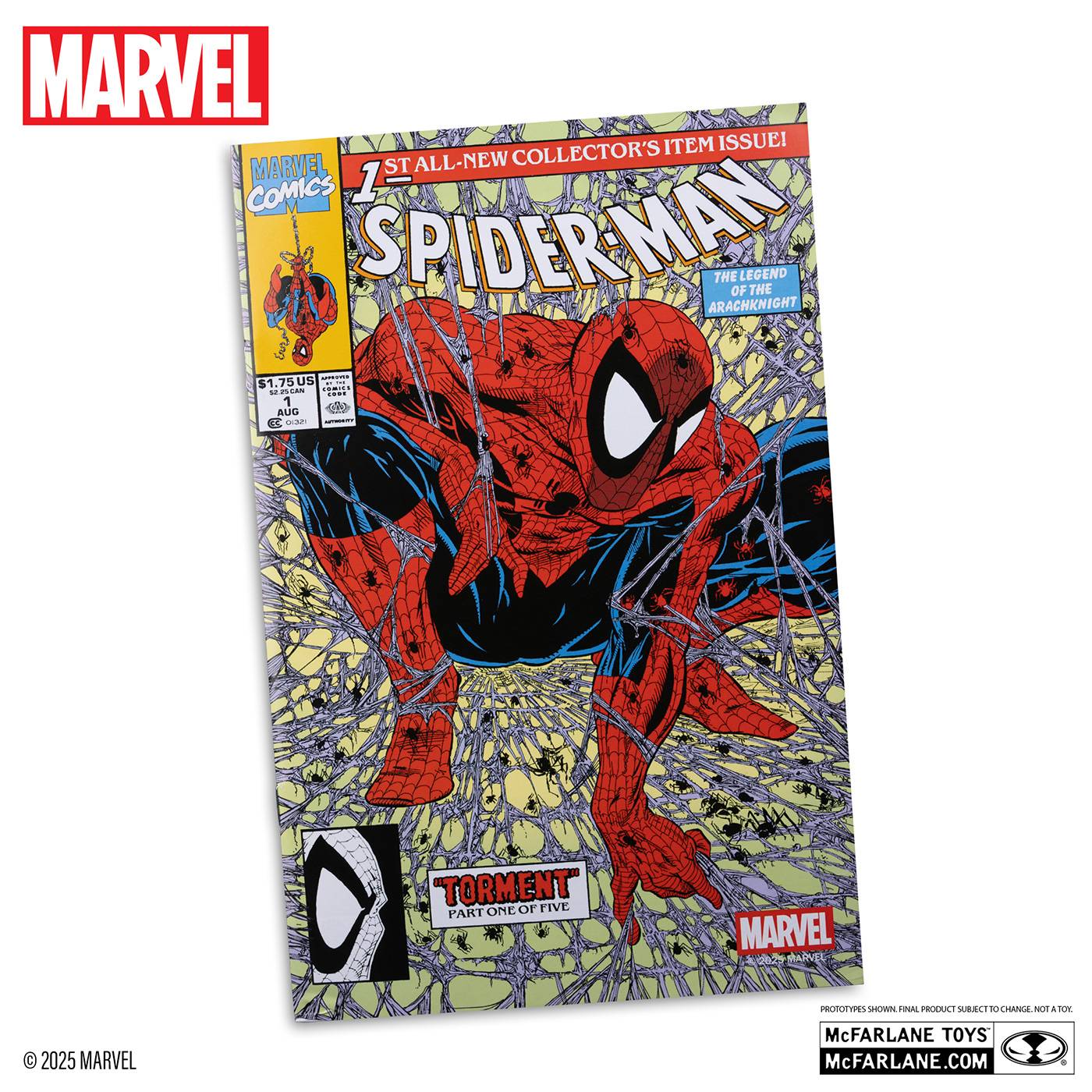 Spider-Man: Todd McFarlane's Spider-Man 1/6 (Vol.1 No.1) - Black