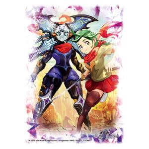 Duel Masters DX: Card Sleeves - Karen Honnouji and Chaosmantra ~Heroine of Betrayal~ (64 Sleeves) [Takara Tomy]