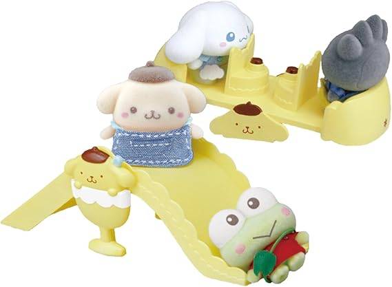 Petit Tomo Sanrio Characters: Pompompurin's Park Set [Bandai]
