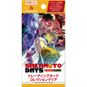 Bushiroad Trading Card Collection Clear: Sakamoto Days (20 Packs Box) [Bushiroad]