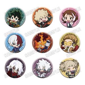 Boku no Hero Academia: Mini Badge Collection (Hanging Ver.) (9 Packs Box) [Medicos Entertainment]