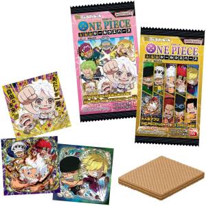 Shokugan: Niformation One Piece - Pirate Sticker & Wafer Log.13 (20 Packs Box) [Bandai]