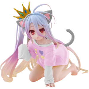 Desktop Cute: No Game No Life - Shiro (Cat Ears Ver.) (2nd Hand) [Taito]