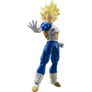 S.H.FIGUARTS: Dragon Ball Z - Super Saiyan Vegeta (Awakening Super Saiyan Blood Ver.) (Reissue) [Bandai Spirits]