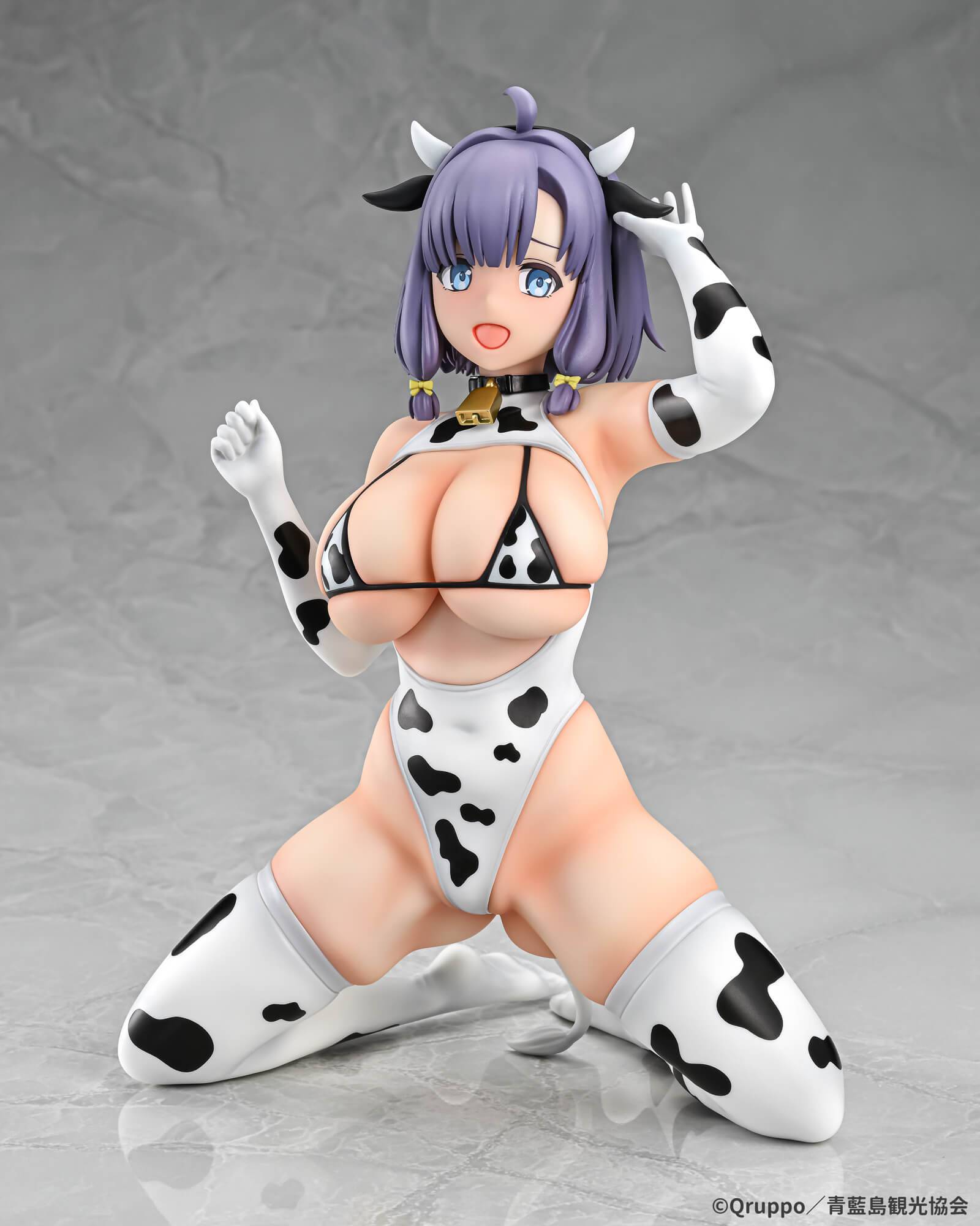 Nukitashi The Animation: Misaki Hotori (Cow-Print Costume Ver.) 1/5 (Cast-Off) [Q-six]