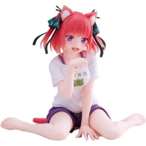 Desktop Cute: The Quintessential Quintuplets SS - Nino Nakano (Cat Ears Room Wear Ver.) (2nd Hand) [Taito]