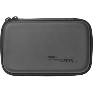 New Nintendo 2DS LL - Slim Hard Pouch - Black x Black [Occasion / Loose]