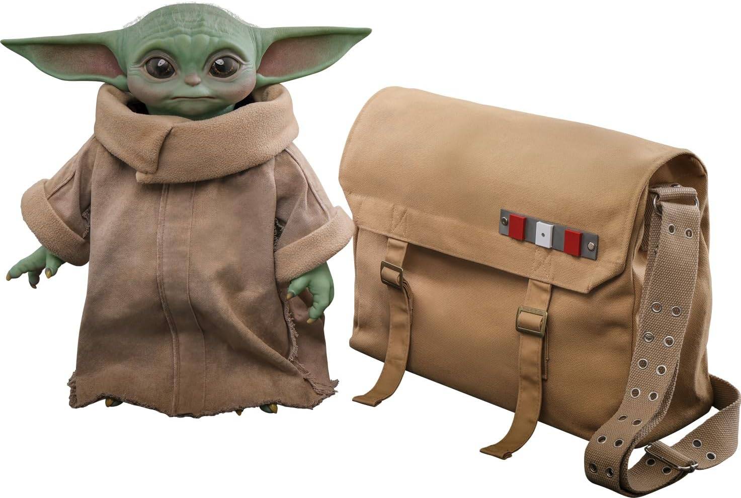 Life-Size Masterpiece: Star Wars - The Mandalorian - Grogu (With Carry Bag) 1/1 [Hot Toys]