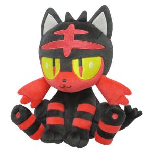 Pokémon ALL STAR COLLECTION: Plush Toy (S) - Litten (PP55) [SAN-EI]