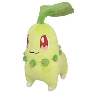 Pokémon ALL STAR COLLECTION: Plush Toy (S) - Chikorita (PP40) [SAN-EI]