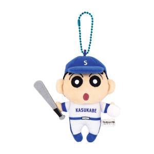 Crayon Shin-chan: Plush Mascot - Shin-chan (Baseball Club Ver.) [T's Factory]
