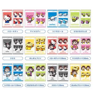 PEKO x Sanrio Characters: ID Photo Sticker Collection Vol.2 (12 Packs Box) [Hasepro]