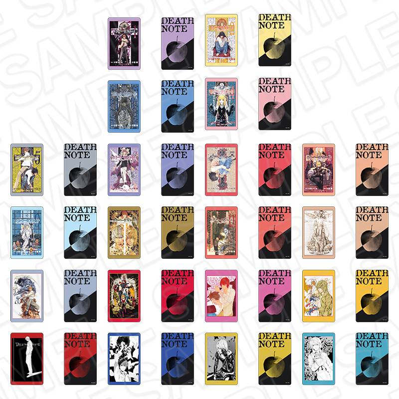 Death Note: Illustration Card Collection (20 Packs Box) [Content