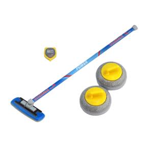 PuriPura Figure Sports: Curling (Yellow) 1/12 (Plastic Model) [DIG]