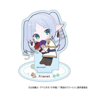 Frieren Beyond Journey's End: Acrylic Stand - Frieren's New Party (Plush Cuddling Ver.) [Crux]