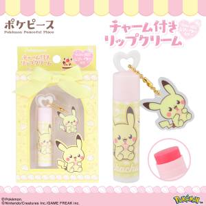 Poképeace: Lip Balm with Charm - Pikachu Ver. (PK41202) [SHOBIDO]