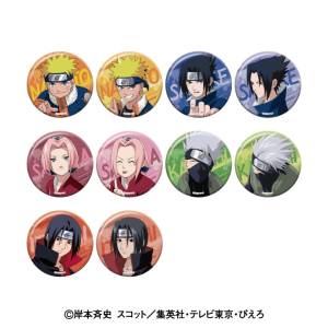 Naruto: Glitter Badge Collection (10 Packs Box) [Ensky]