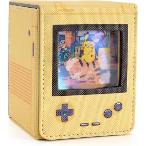 Trading Card Leather Deck Case - Game Boy Style (Yellow) [Venssu]