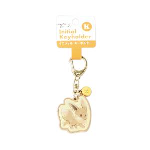 Pokémon: Mofu Mofu Eevee Keychain - Eevee Initial K [The Pokémon Company]