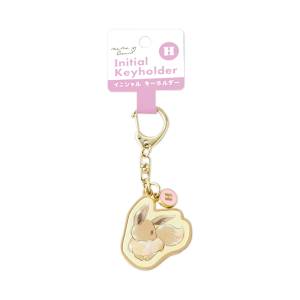 Pokémon: Mofu Mofu Eevee Keychain - Eevee Initial H [The Pokémon Company]