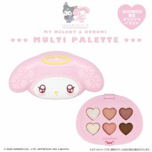Sanrio: My Melody & Kuromi Angel and Devil - Multi-Palette 6 Colors (Nuance Pink Ver.) [SHOBIDO]