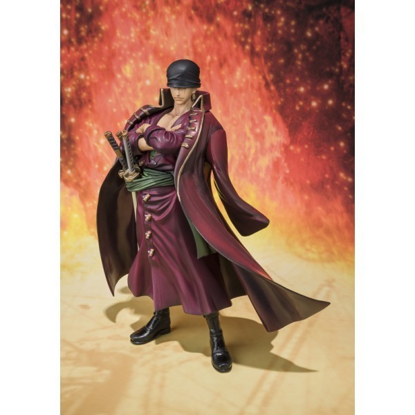 Bandai One Piece Figuarts ZERO Roronoa Zoro Battle Ver. Rengoku Onigiri  Figure