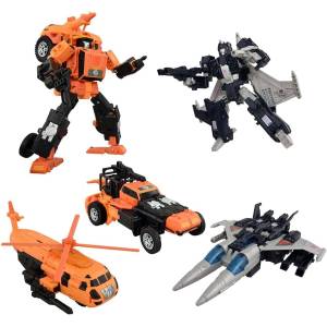 Transformers: Sandstorm vs. Slugslinger (AOTP-EX) [Takara Tomy]