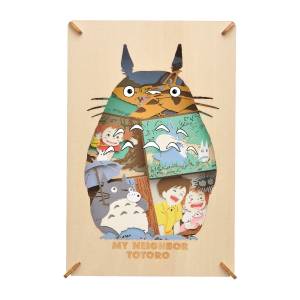 Studio Ghibli: Paper Theater Wood Style - My Neighbour Totoro [Ensky]
