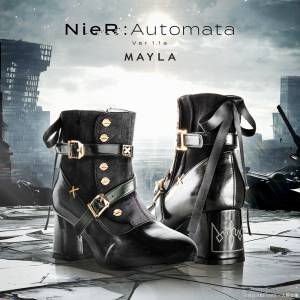 NieR Automata Ver.1.1a: Iconique Shoes Objet Boots (40) - 9S (Limited Edition) [MAYLA]
