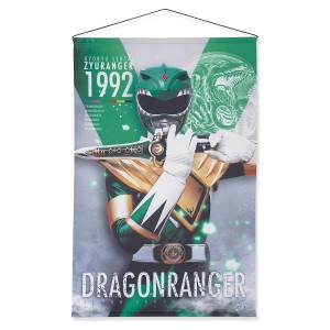 Dinosaur Sentai Zyuranger (Mighty Morphin Power Rangers): B2 Suede Tapestry - Dragonranger [Bandai]
