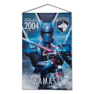 Tokusou Sentai Dekaranger (Power Rangers SPD): B2 Suede Tapestry - Dekamaster [Bandai]