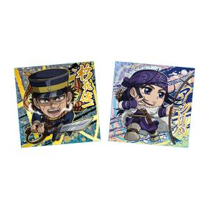 Shokugan: Golden Kamuy Gold Nugget - Niformation Sticker & Wafer (20 Packs Box) [Bandai]