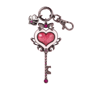 Pretty Cure Max Heart: Memorial Bag Charm Keychain - Cure Black (Limited Edition) [Toei]