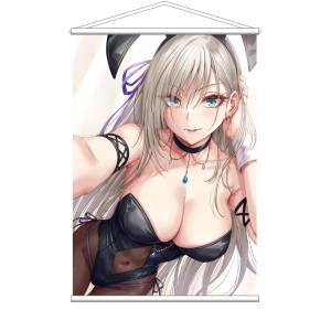Original Character: B3 Tapestry - Silver Haired Bunny [HobbyOtaku]