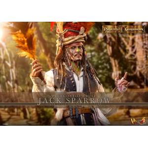 Pirates of the Caribbean / Dead Man's Chest: Jack Sparrow (Pelegostos Chieftain) - Movie Masterpiece 1/6 [Hot Toys]