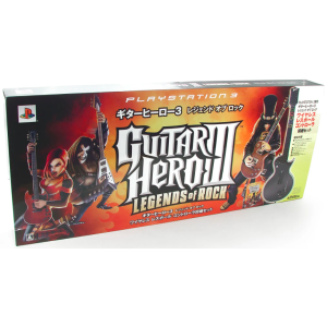 Guitar Hero III Legends of Rock - Wireless Guitar Controller Set [PS3 - Used Good Condition]