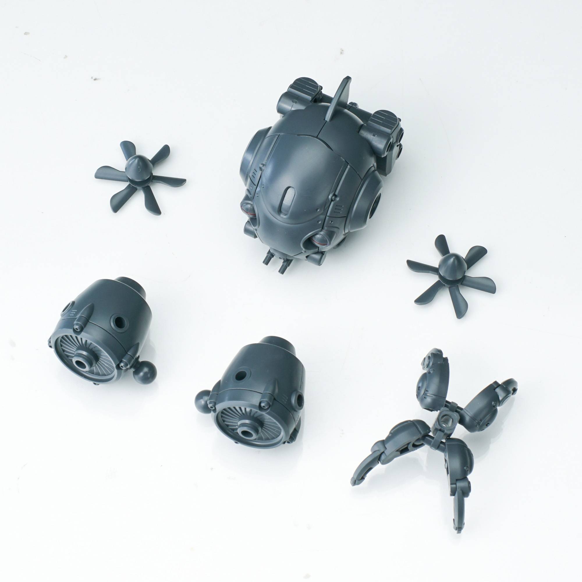 3 Minute Planning: Worker Bee - Gray 1/60 (Set of 3) (Plastic Model) [SHEIK MAINLAND]