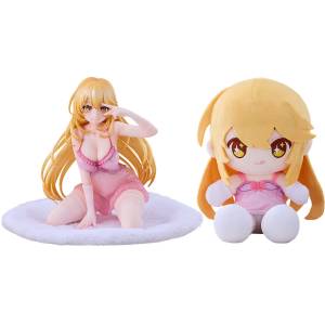 A Certain Scientific Railgun T: Figure & Plush Toy Set - Misaki Shokuhou Negligee Ver. 1/6 (With Bonus) [Solarain]