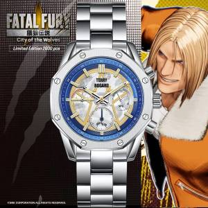 Fatal Fury City of the Wolves: Terry Bogard Chronograph Watch (Limited Edition) [Fulton Japan]