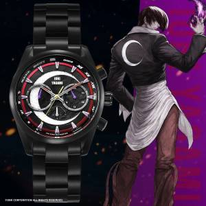 The King of Fighters: Iori Yagami Chronograph Watch - 30th Anniversary Ver. (Limited Edition) [Fulton Japan]