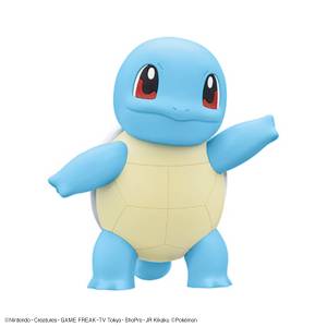 Pokemon Plamo Collection Quick!! Lite: Squirtle (Plastic Model Kit) [Bandai Spirits]