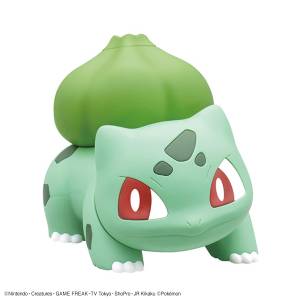 Pokemon Plamo Collection Quick!! Lite: Bulbasaur (Plastic Model Kit) [Bandai Spirits]