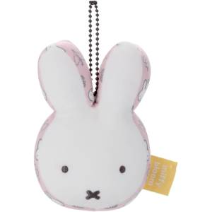 Miffy bloom: Mochi Mochi Friend Plush Mascot (Pink) [Takara Tomy]