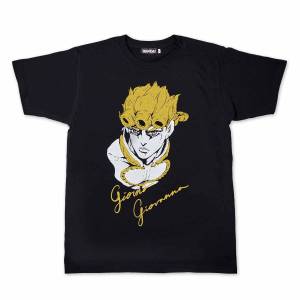 JoJo's Bizarre Adventure Vento Aureo: T-Shirt (XL) - Giorno Giovanna (Black Ver.) (Limited Edition) [Bandai]