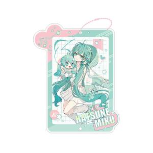 Hatsune Miku: Miku Hug Acrylic Photo Frame - Flower Ver. [Good Smile Company]