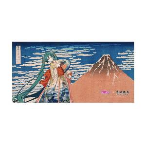 Hatsune Miku x Hokusai: Towel - 36 Views of Mount Fuji Series (Fine Wind Clear Morning) [Presence]