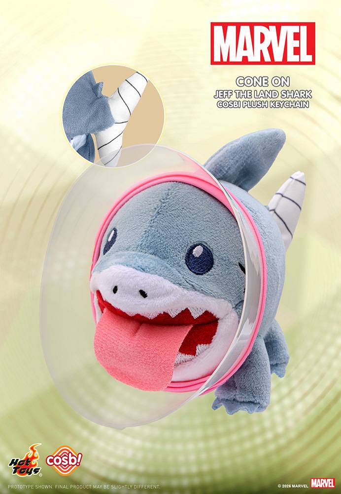 Marvel Rivals Plush Marvel Rivals: Jeff the Land Shark - Plush Mascot Cosb! Collection (6 ...